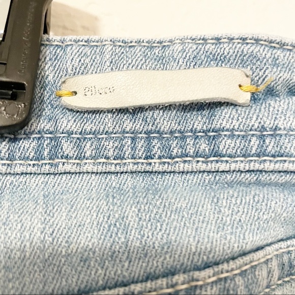 Pilcro And the Letterpress Jean Shorts Distressed Size 29  Blue Anthropologie - Picture 7 of 11